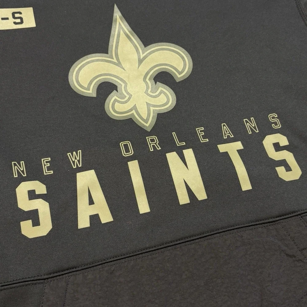 New Orleans‎ Saints Hoodie Salute To Service Nike Dri-Fit Mens M